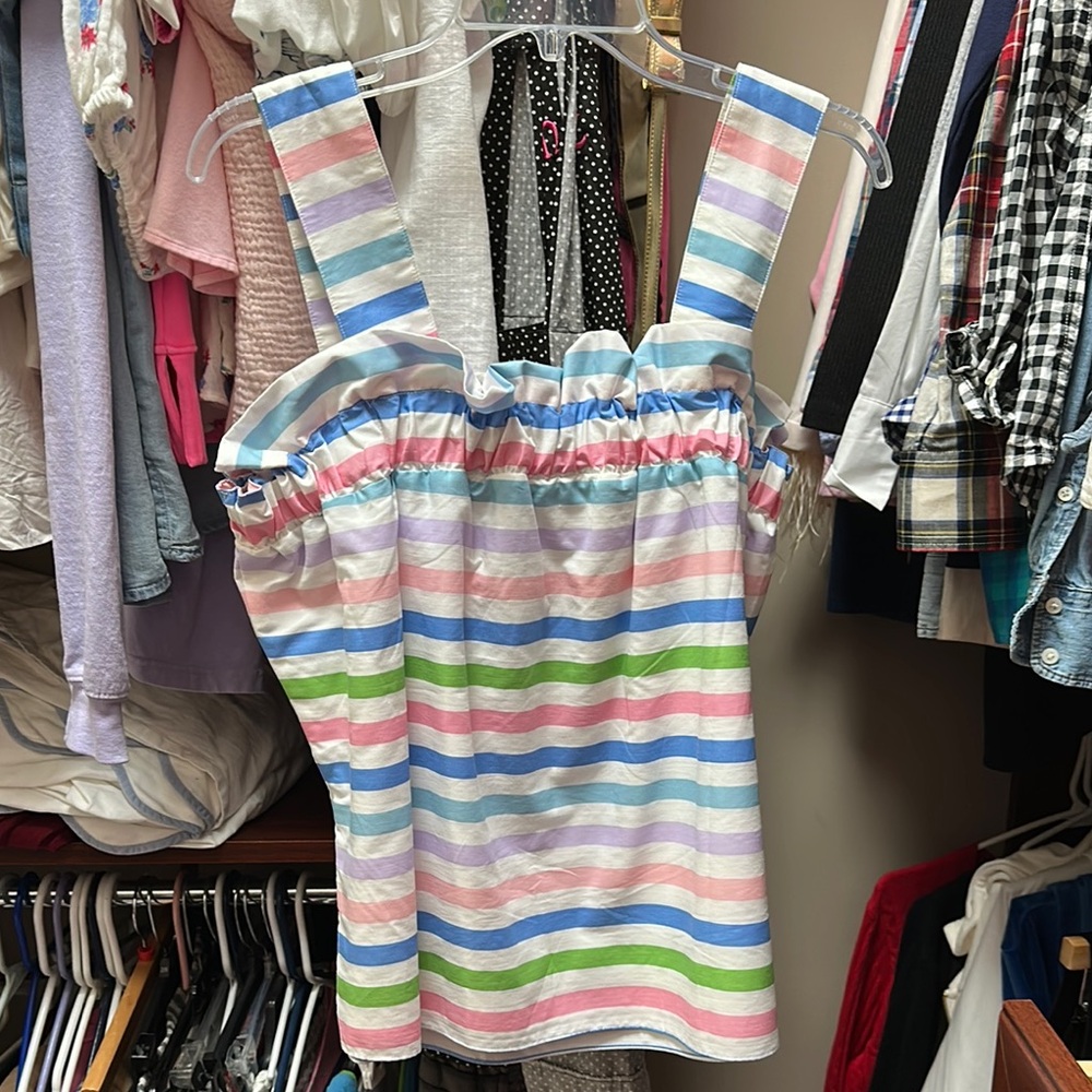 The Beaufort Bonnet Company Multicolor Striped Tank Top